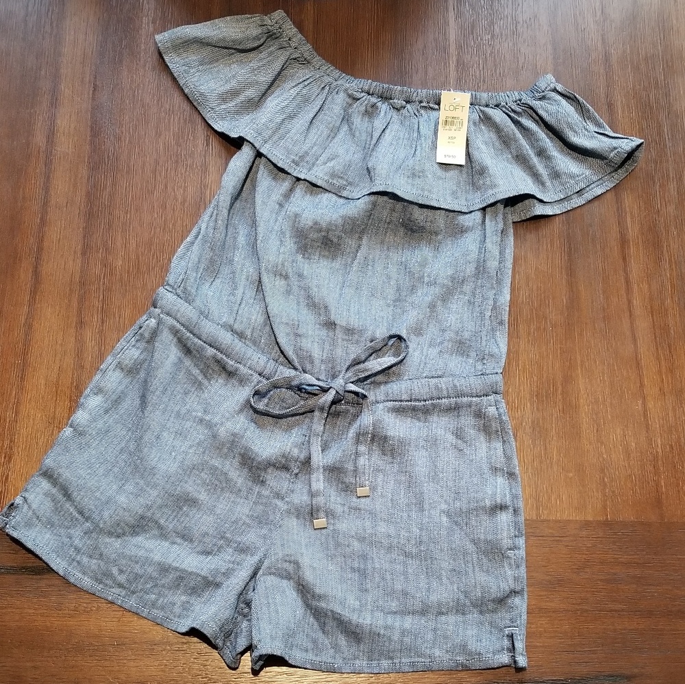 NWT Ann Taylor Loft Romper